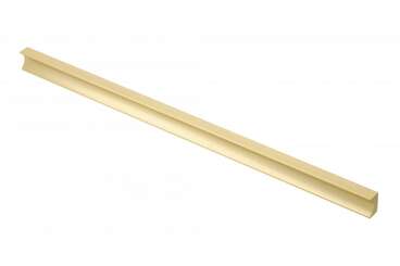 Ручка мебельная алюминиевая PILLAR L-320 мм, шлифованное золото UA-PILLAR-320-22 1