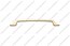 Ручка-скоба 160 мм матовое золото K602-160-16 2