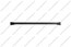 Ручка-скоба 224 мм матовый черный K602-224-04 3