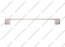 Ручка-скоба 192 мм полированный никель 367-192-V02 2