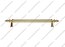 Ручка-скоба 160 мм золото KMR-160-20 2