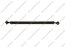 Ручка-скоба 224 мм антрацит/матовый черный 832-224-V4/V5 3