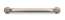 Ручка-скоба 128 мм матовый атласный никель STARK RS309MBSN.4/128 3