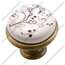 Ручка-кнопка бронза с керамикой KF01-04 1