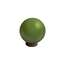 Ручка-кнопка зеленая керамика KF12-15 1