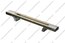 Ручка-скоба 128 мм хром+нержавеющая сталь EX-128-02/24 1