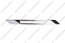 Ручка-скоба 160 мм хром+белый VS-160-02/20 2