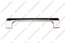 Ручка-скоба 128 мм хром+нержавеющая сталь TX-128-25 3