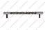 Ручка-рейлинг 160 мм хром+черный 14.257-011 3