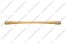 Ручка-скоба 160 мм матовое золото с белыми стразами 5480-04/06 2