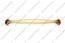 Ручка-скоба 128 мм шлифованное золото YT-128-16 2