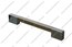 Ручка-скоба 160 мм хром+нержавеющая сталь RX-160-02 1