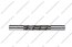 Ручка-рейлинг 96 мм хром+черный 14.255-011 2