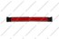 Ручка-скоба 128 мм хром со вставкой красный LS-128-02/08 2