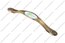 Ручка-скоба 128 мм бронза лилия 5414-08-055 1