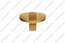 Ручка-кнопка матовое золото 6066-04 2