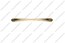 Ручка-скоба 96 мм золото 5015-05 3