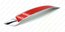 Ручка-скоба 160 мм хром со вставкой красный VGX-160-02/08 1