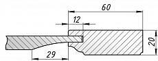 Схема двуарочного фасада
